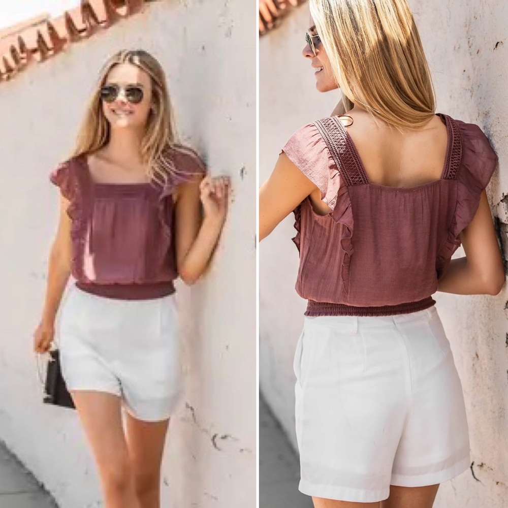 Hope Horizon Resort Top NWT-VIOLET